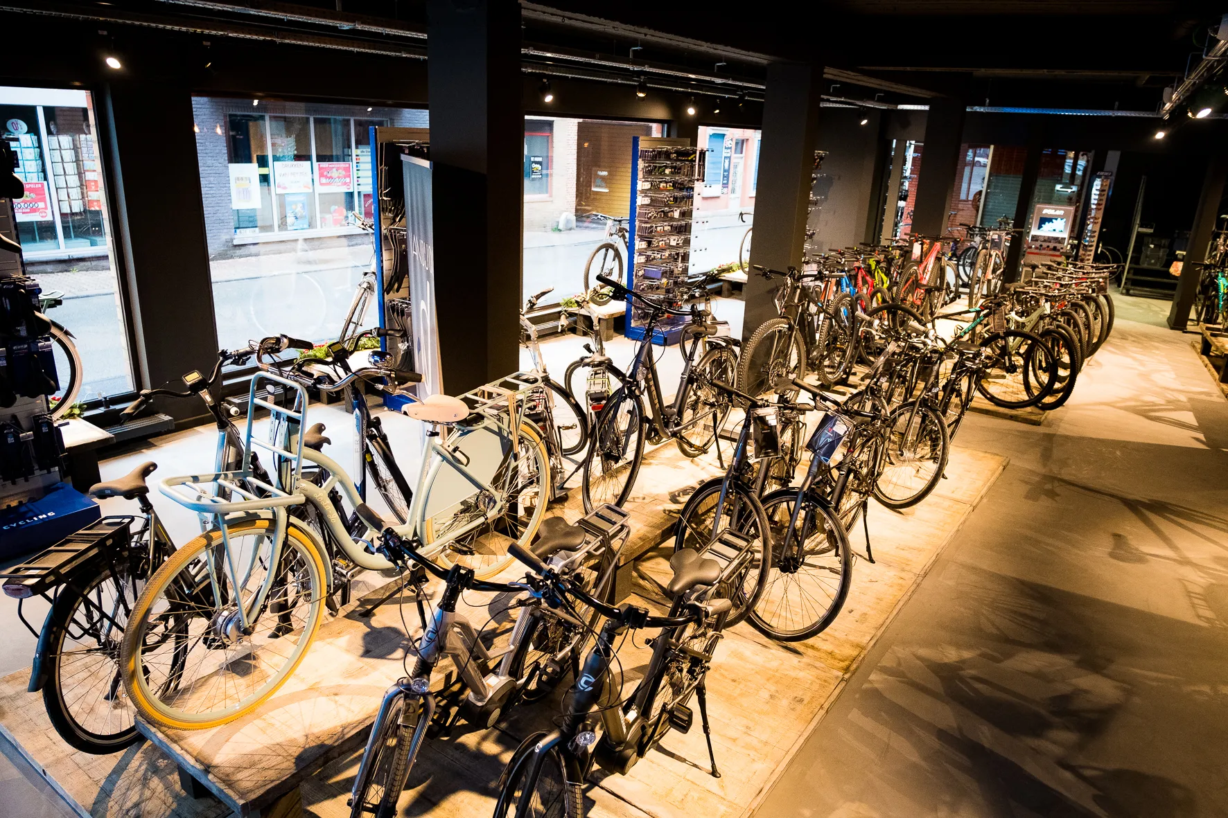 Брюссель: Магазин велосипедов